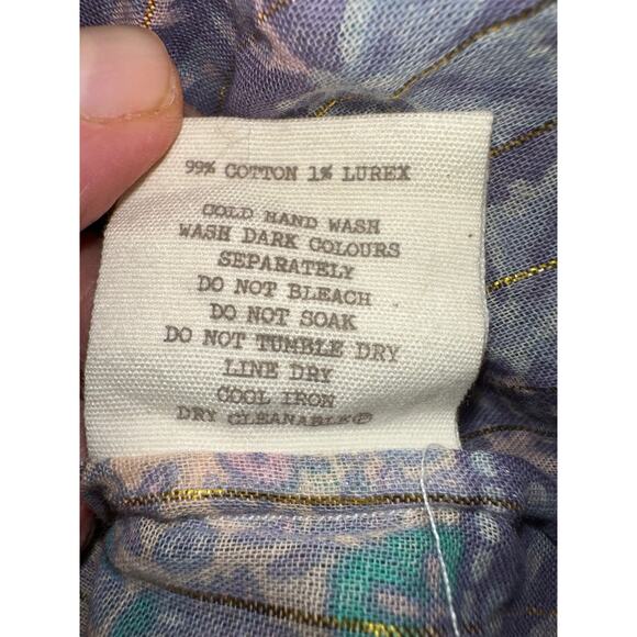 SPELL DESIGNS & THE GYPSY COLLECTIVE XANADU BLOUSE XS WORN ONCE ONLY - Picture 6 of 16